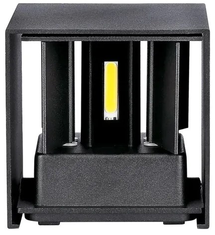 LED Vonkajšie nástenné svietidlo LED/11W/230V 4000K IP65 čierna