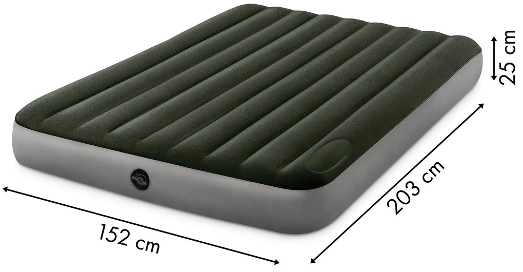 Intex Veľký nafukovací matrac s pumpou pre 2 osoby - INTEX 64763