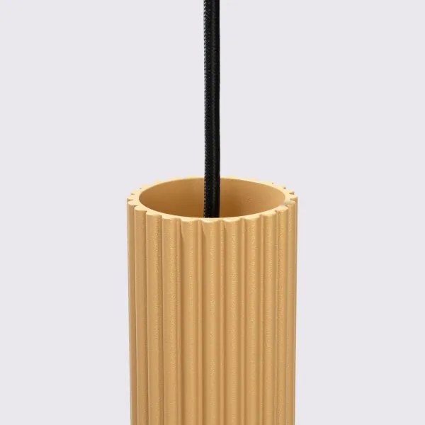 Sollux SL.1554 - Luster na lanku KARBON 1xGU10/10W/230V zlatá