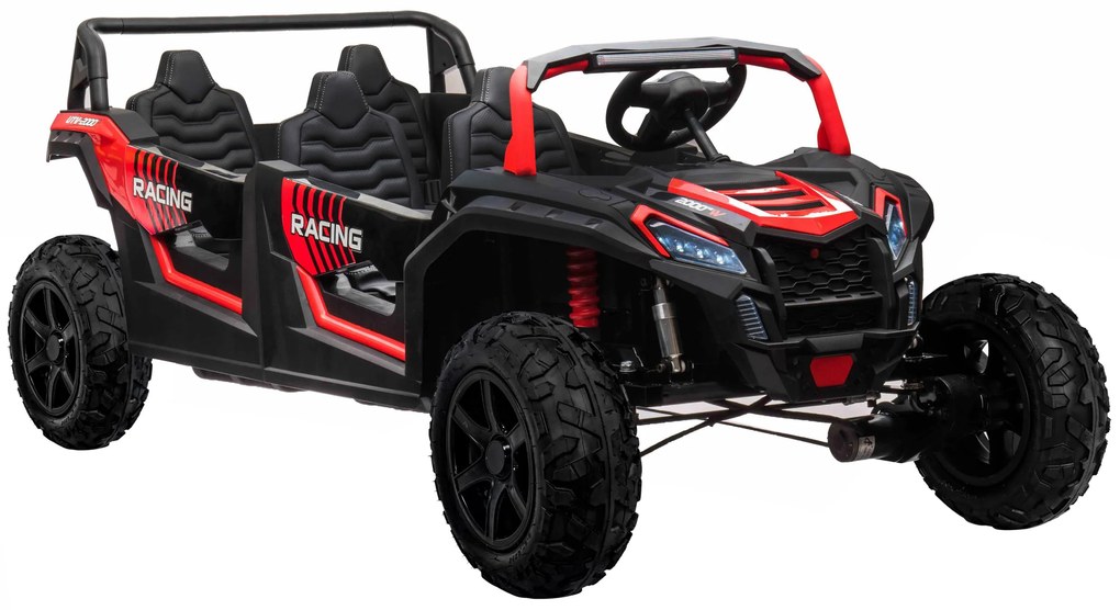 RAMIZ Vozidlo 4-osobové Buggy ATV RACING UTV2000 A033.LIION - červené