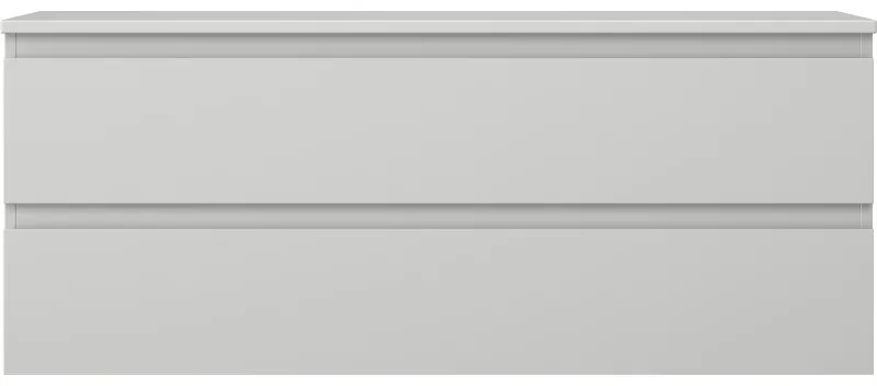 Mexen Orio, kúpeľňová skrinka 120 cm s hornou časťou, 2 zásuvky, šedá mantá, 91A10-12047-2-BFFC62