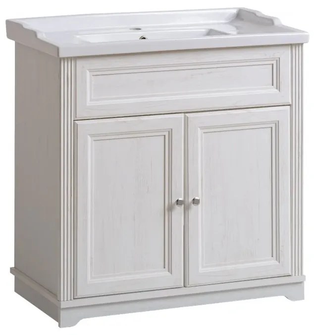 Keramické umývadlo CFP 80 Retro biele