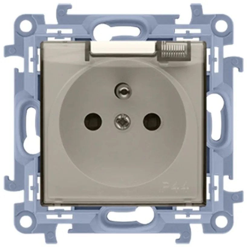 Jednoduchá zásuvka na verziu IP44 s uz. CGZ1B.01/41A