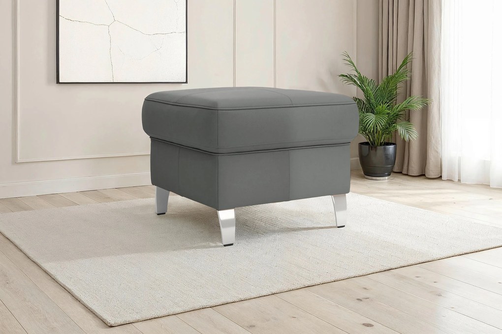 XXXLutz TABURETKA, koža, 58/48/58 cm Sit & More - Kreslá - 00014404093T