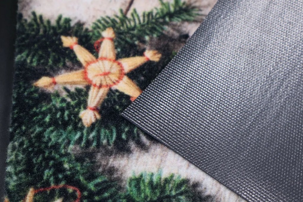 Rohožka vianočná Cukrovia, 40x60, viacfarebná, Mercury Flooring