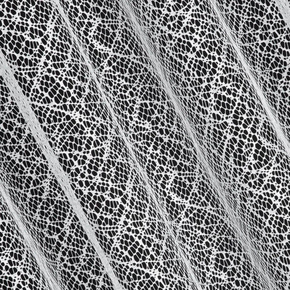 ZÁCLONA NA PÁSKE AMANDA 140X270 CM BIELA