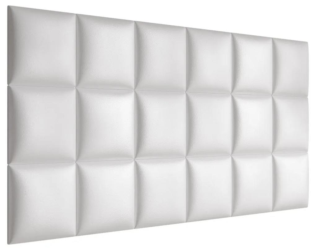 Čalúnený nástenný panel Pag 30x30, Farba čalúnenia:: ekokoža Soft 017 (biela)