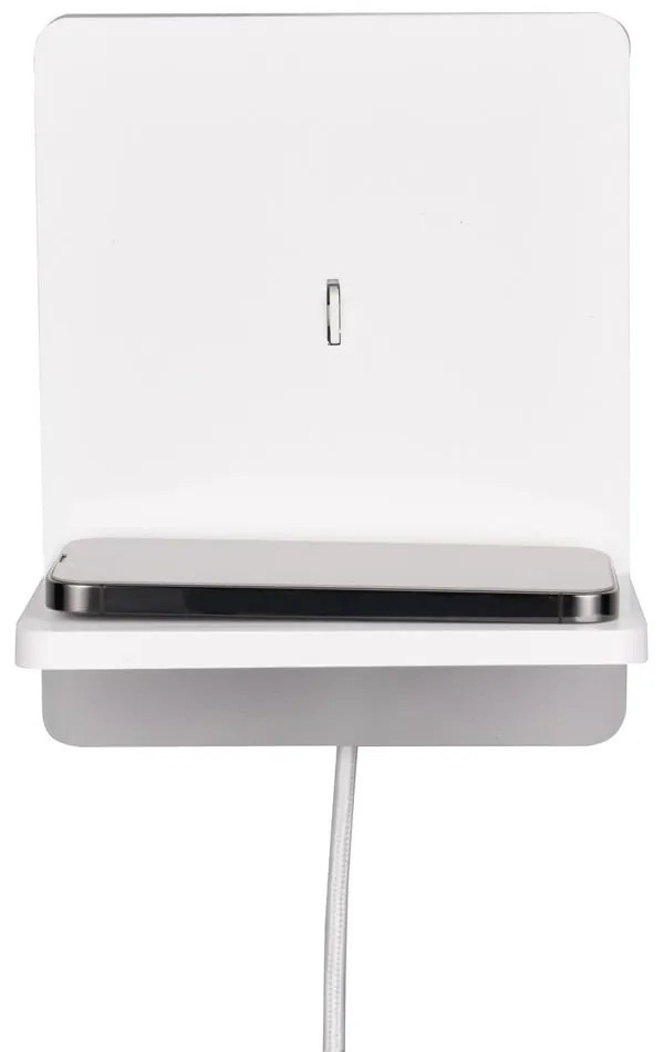 Biele LED stmievateľné nástenné svietidlo Fairfield – Trio