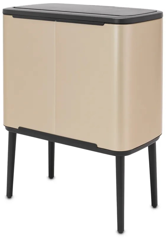 Brabantia BO Touch Bin 3x11L champagne