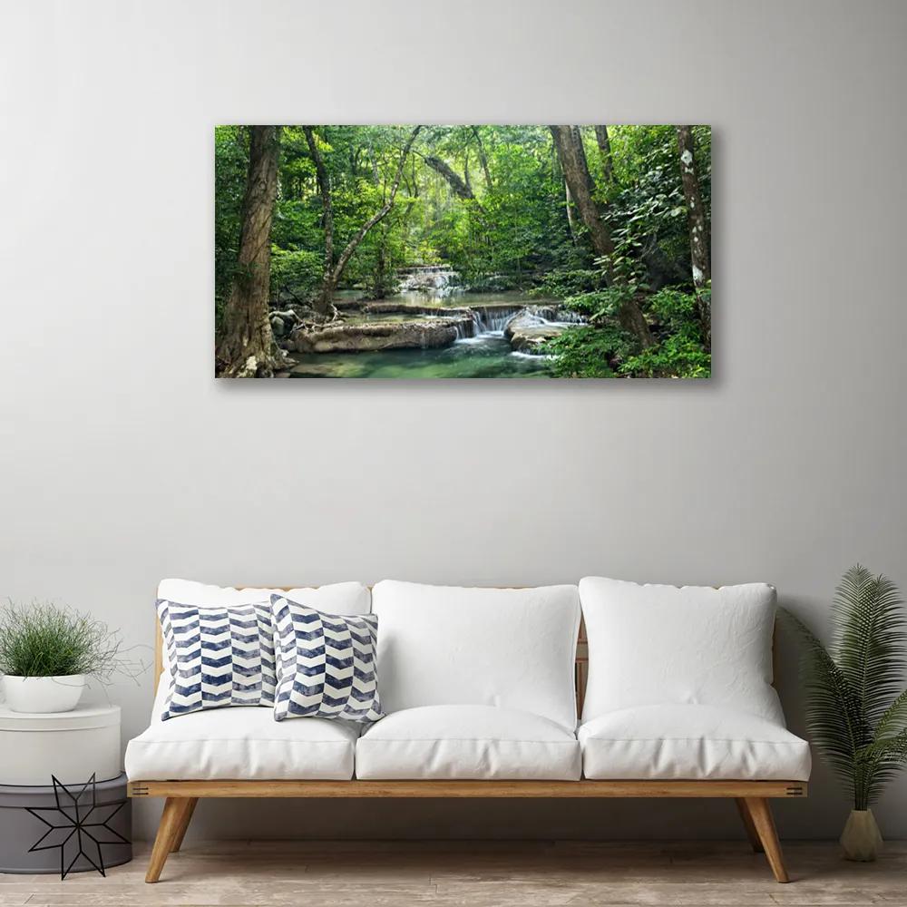 Obraz Canvas Lesné les príroda 120x60 cm