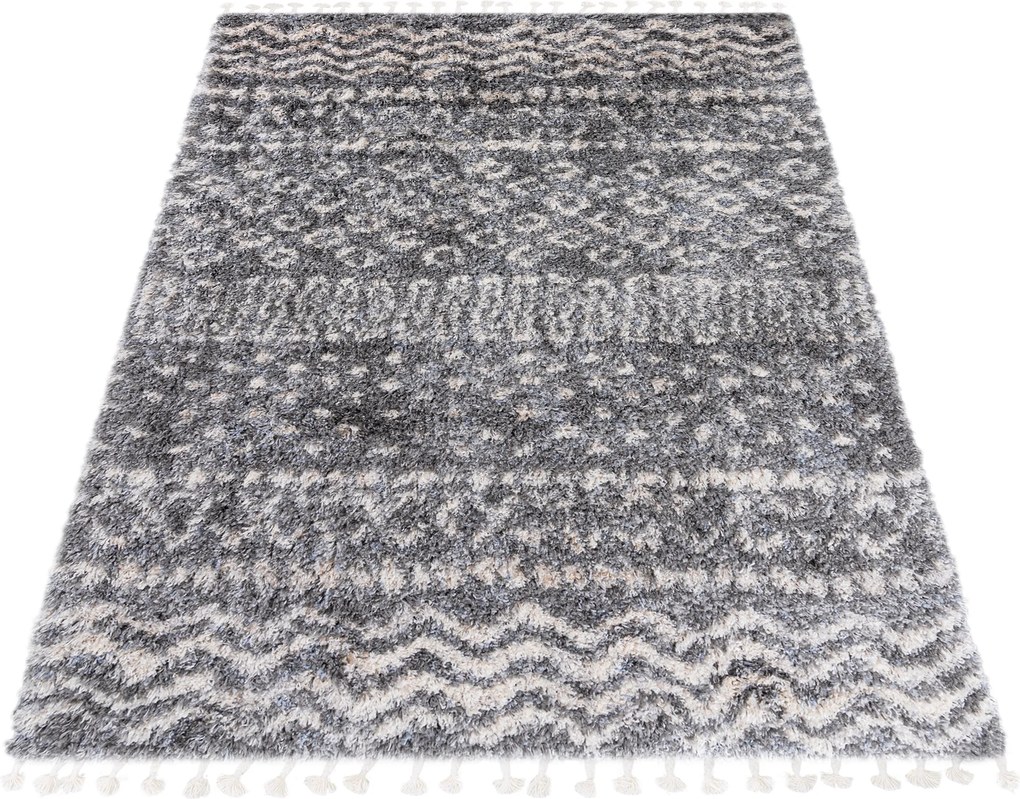 TA Koberec FA60A TMAVOSIVÁ AZTÉCKA EJF