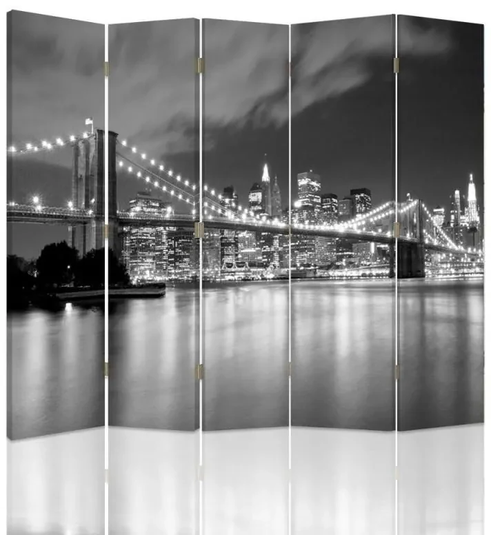 Gario Paraván Panoráma Brooklynského mosta Rozmery: 180 x 170 cm, Prevedenie: Klasický paraván