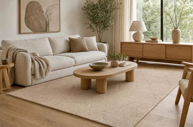 Koberec DUNE WOOL 497 03 TM130 béžový
