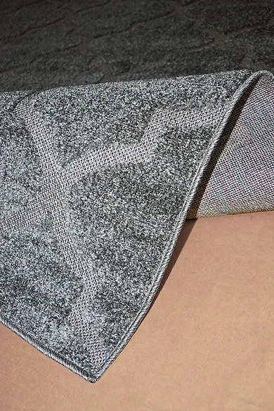 Berfin Dywany Kusový koberec Lagos 1052 Silver (Grey) - 80x150 cm