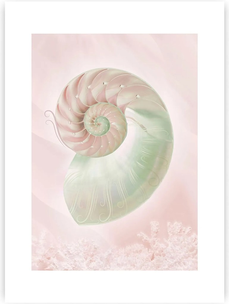 Plagát Pastel Pink III