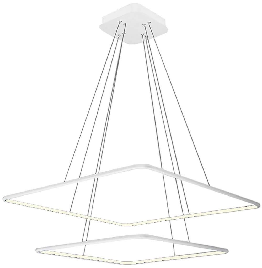 Závesné LED svietidlo Nix, 2x LED 50w, 3000k, w