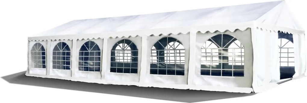 Hawaj Párty stan Ohňovzdorný Premium 6 x 12 m biela