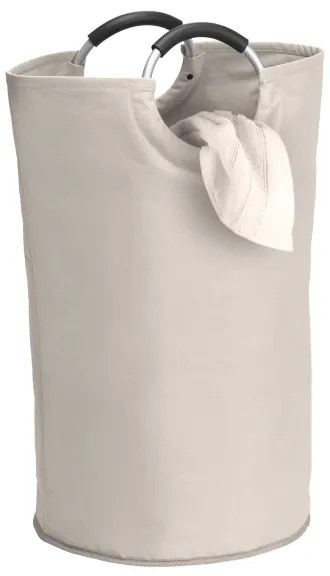 WENKO 3440001100 - Kôš na bielizeň STONE 38x72 cm béžová/strieborná/čierna