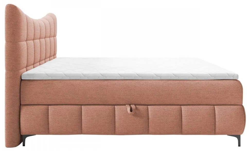 Manželská kontinentálna posteľ Zelfa, Rozmer postele: 120x200, Dostupné poťahy: Freya 210.03