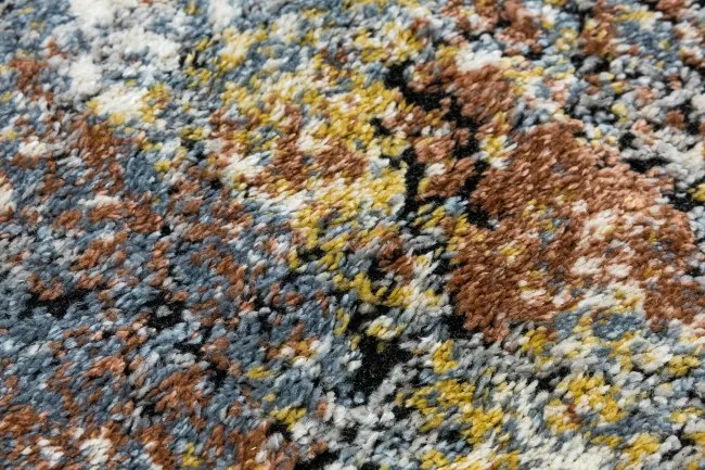 Behúň BOSA 8621A krémový / medený / modrý