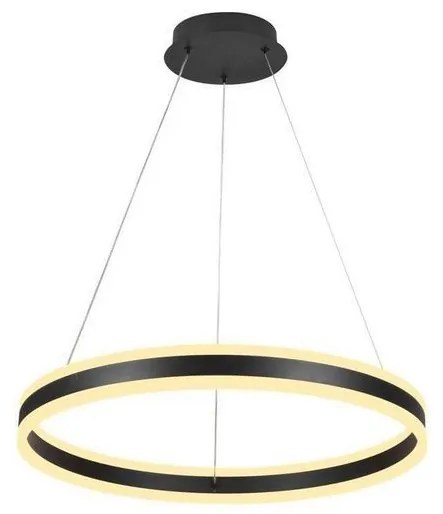 LED Stmievateľný luster na lanku LED/85W/230V 3000-6500K + diaľkové ovládanie