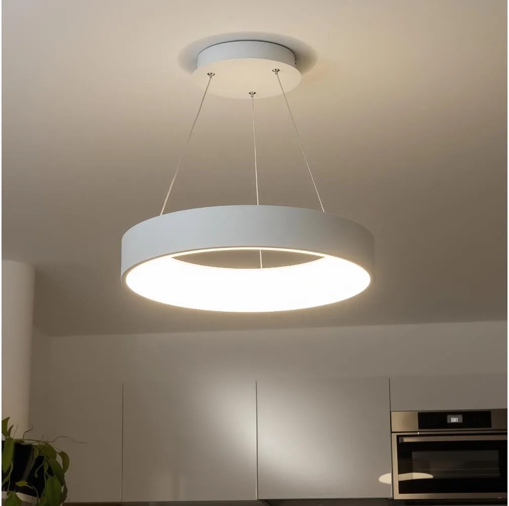 Brilagi - LED stmievateľný luster na lanku FALCON LED/80W/230V 3000-6500K + diaľkové ovládanie
