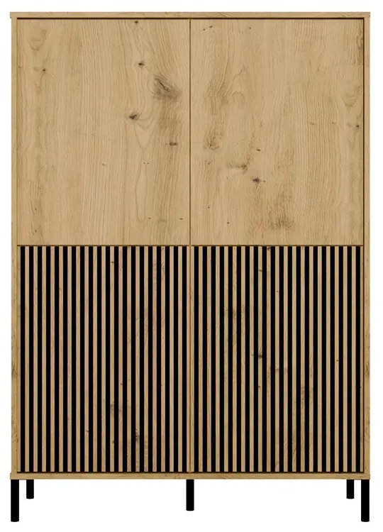 Skrinka Kamarussa Slim 4 (dub artisan). Akcia -19%. Vlastná spoľahlivá doprava až k Vám domov. 1132518