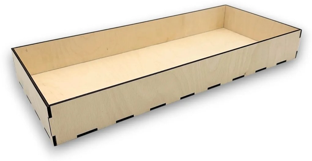 usporadejto.cz Organizér do zásuvky, vložka do zásuvky, drevený VASKY, 45,5 x 20 x 6 cm