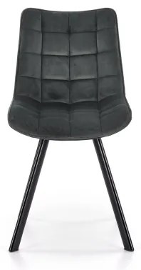 Jedálenská stolička COMORO, 1 ks, tmavosivá