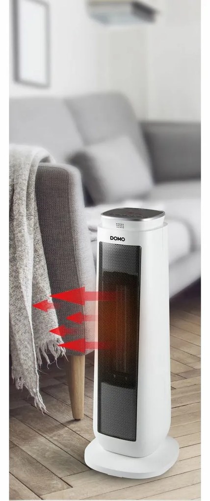 DOMO DO7347H stĺpový teplovzdušný ventilátor