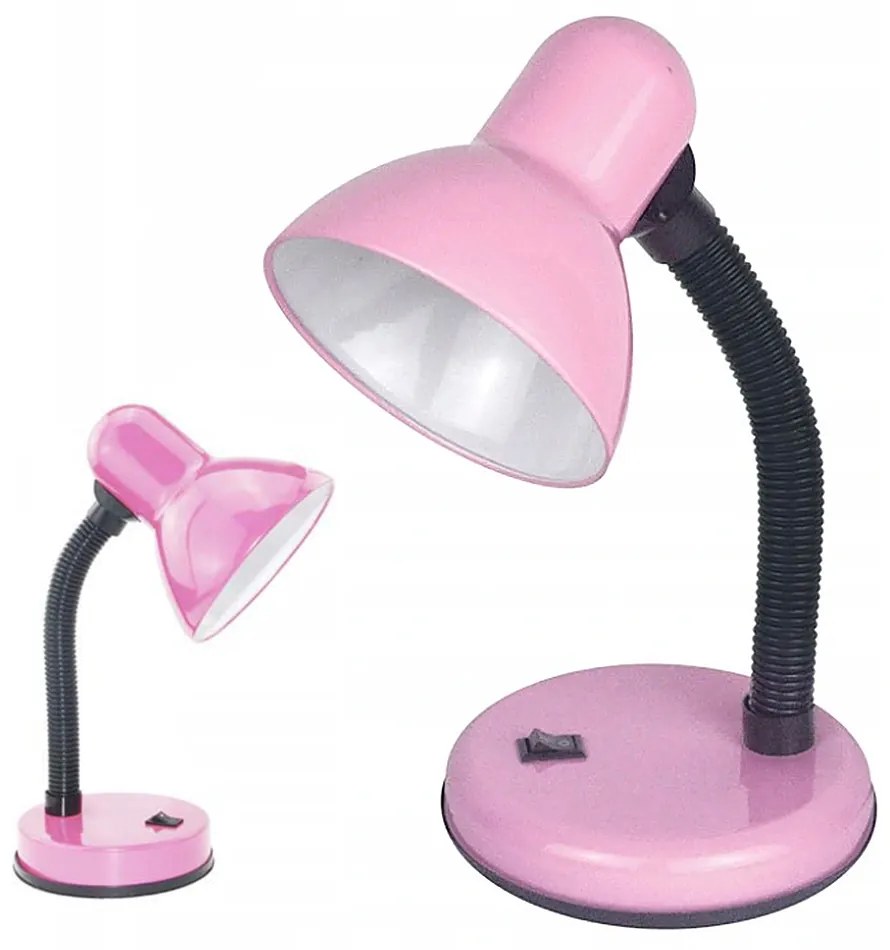 Verk 12254 Retro stolová lampička ružová