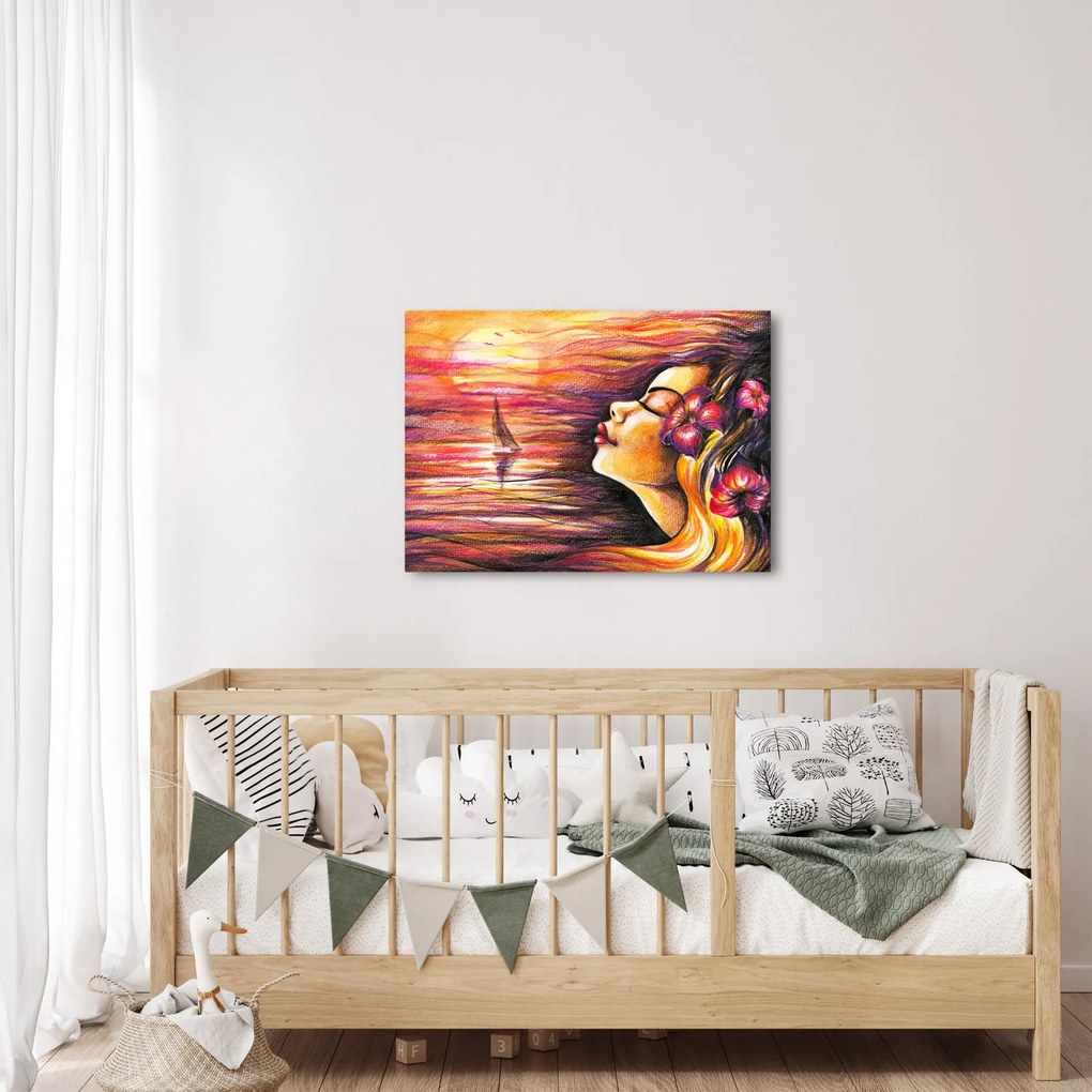 Obraz - Spomienky na leto (70x50 cm)