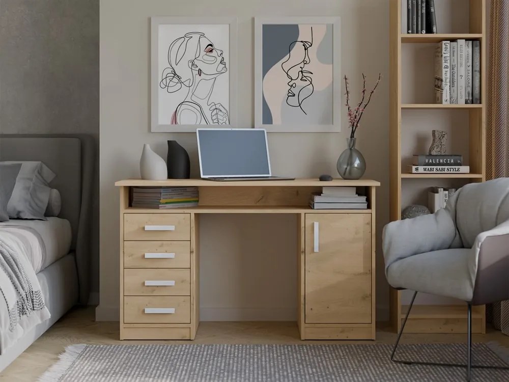 Psací stůl ADA 125 cm dub artisan