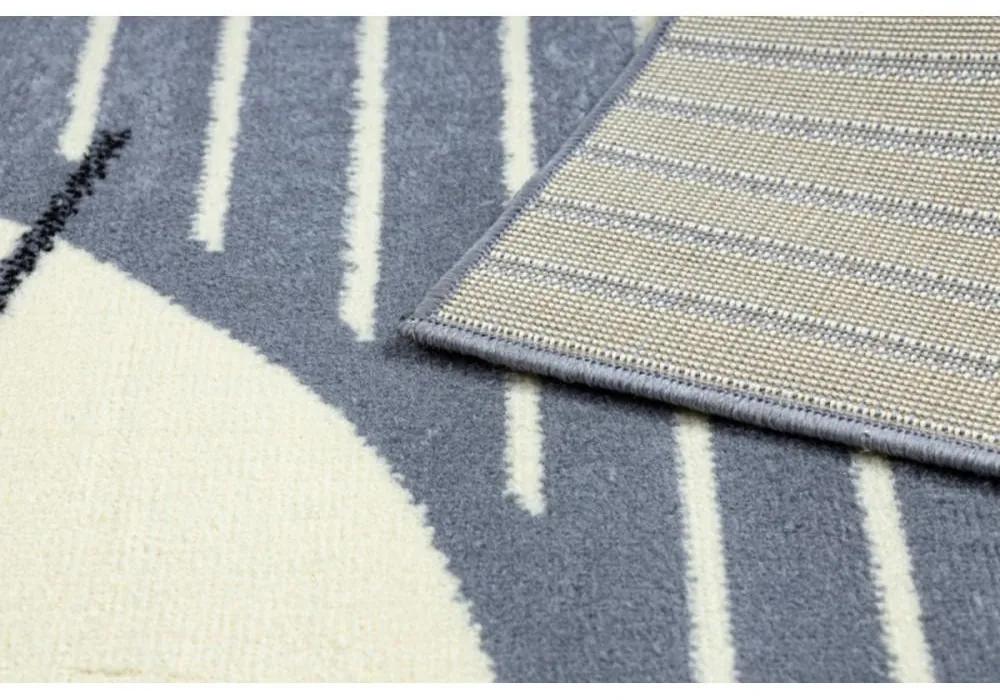 Detský kusový koberec PP Cat  šedý 160x220cm