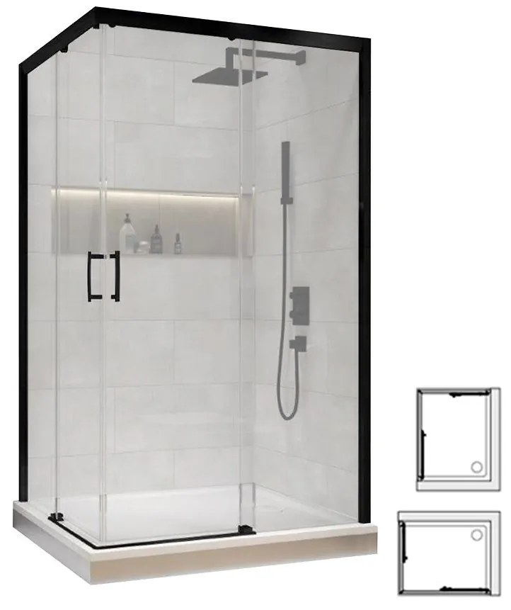 Sprchový kút KW KNP/Freezone-80x120-S CYW0