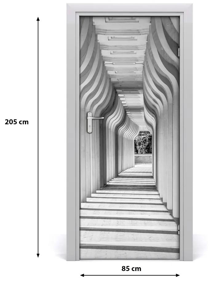 Fototapeta samolepiace na dvere chodba 85x205 cm