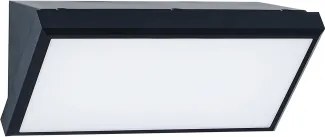 Brilagi - LED RGBW vonkajšie nástenné svietidlo TRIANGLE 1xE27/9W/230V čierna IP65