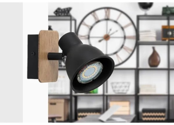 Rabalux 5902 - Nástenné bodové svietidlo MAC 1xGU10/15W/230V