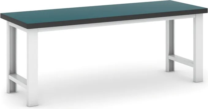 Profesionálny Pracovný stôl do dielne G8 500, dĺžka 2100 mm