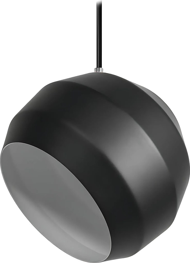 Toolight - Stropná lampa 1xE27 APP381-1CP, čierna, OSW-05013