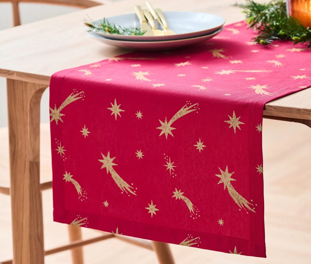 Bavlnený behúň na stôl