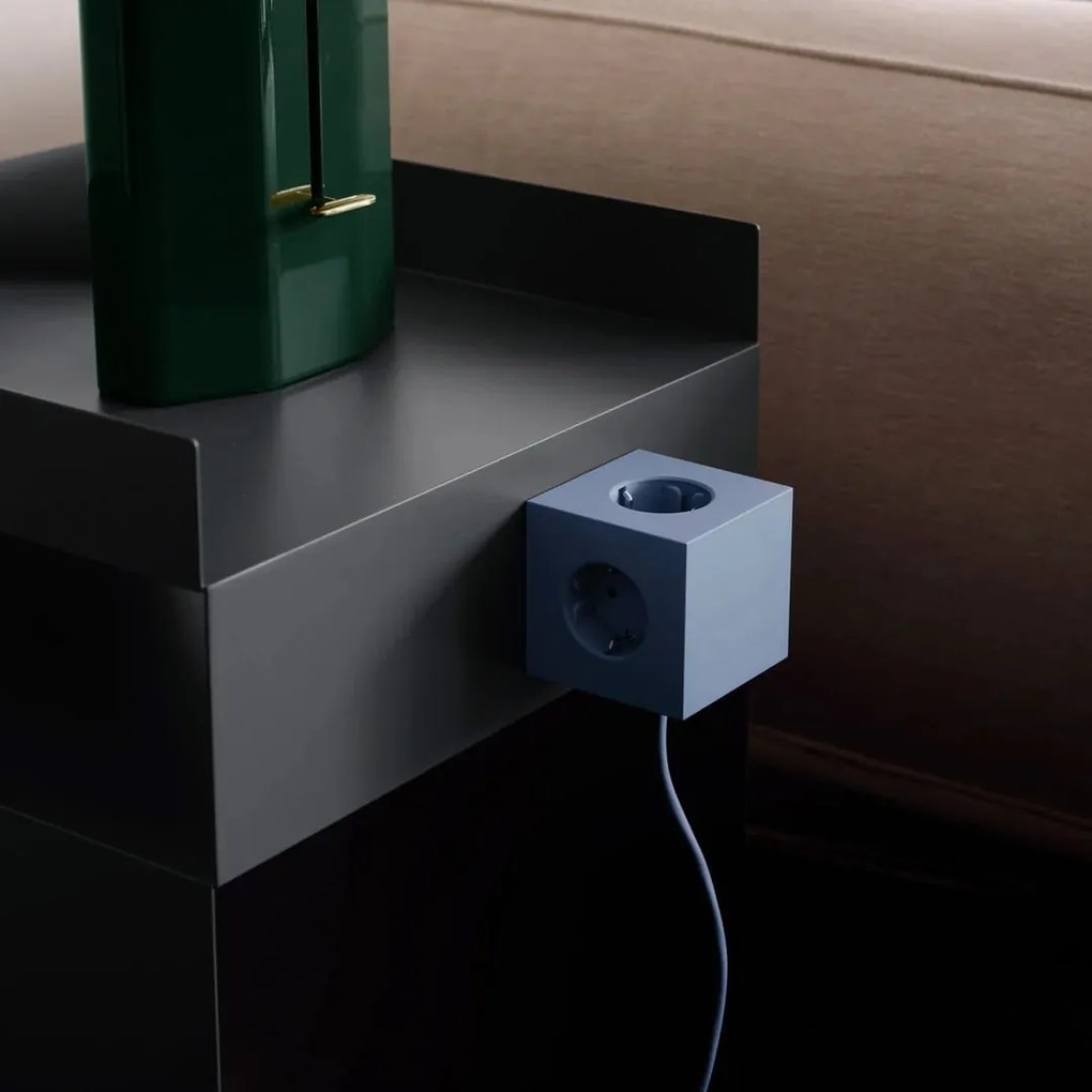 AVOLT Magnetická dobíjacia kocka Square 1 / USB-C Shark Blue