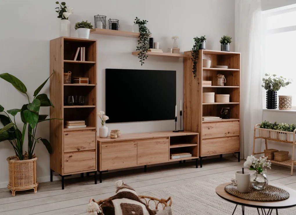 TV skrinka Korsika, dub artisan