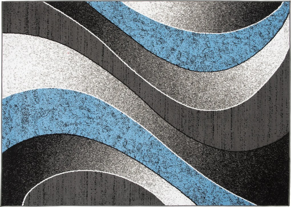 TA Koberec K857G BLUE CHEAP PP EYM Sivý Obdĺžnikový Rozmer: 60x100 cm