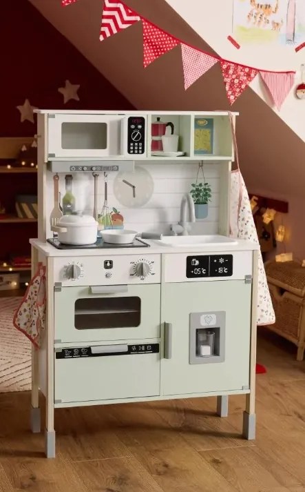 KidLand Drevená detská kuchynka Wood 486031
