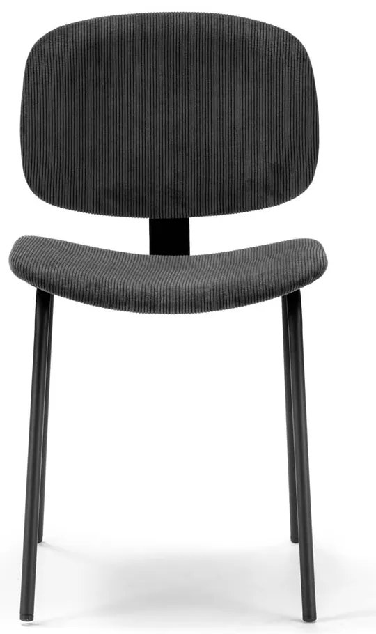 Čierne jedálenské stoličky v súprave 2 ks Arus – Marckeric