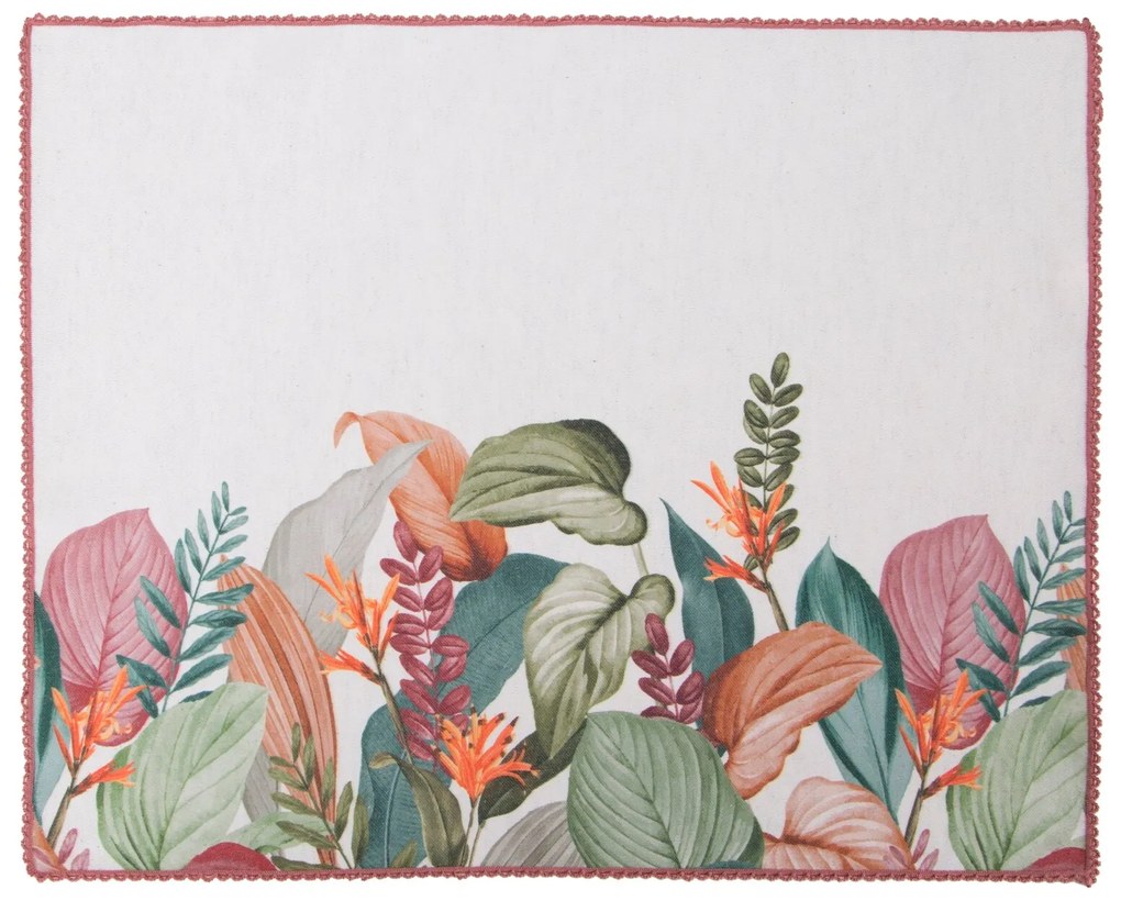 SADA 4 KS PRESTIERANIE NA STÔL INES2 32X45 CM LISTY