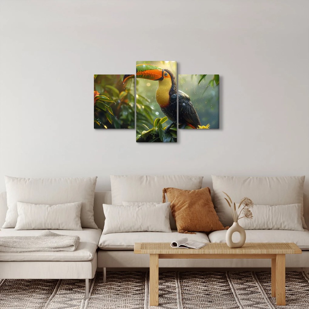 Obraz - Tukan (90x60 cm)