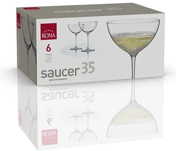 Rona Universal poháre miska 350 ml 6 ks