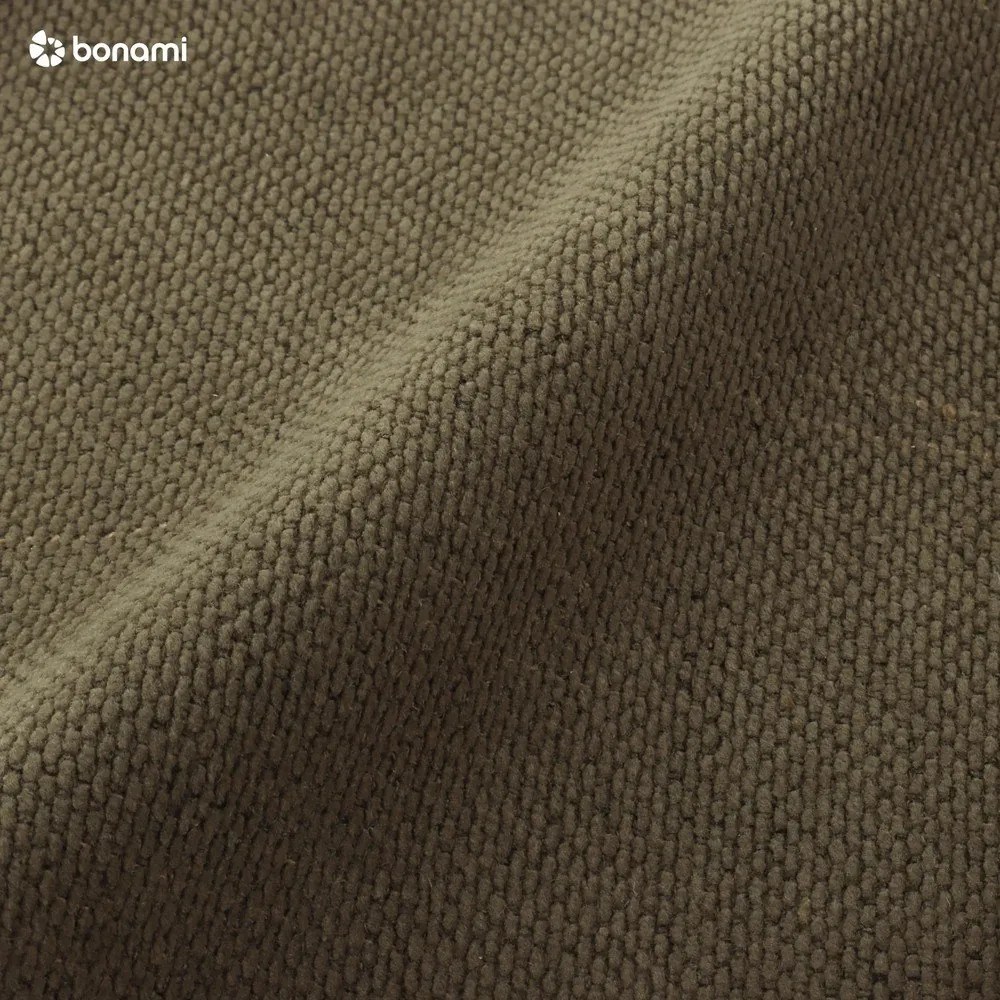 Tmavozelená čalúnená dvojlôžková posteľ s úložným priestorom s roštom 160x200 cm Jagna – Bobochic Paris